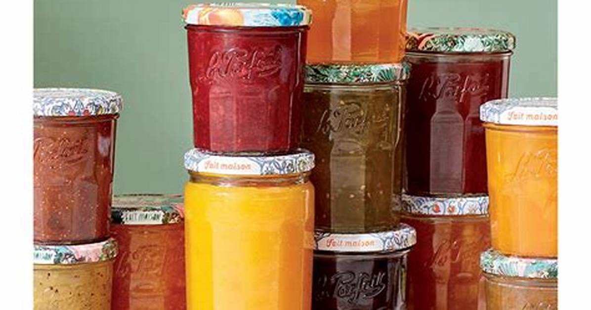 Combien De Pots De Confiture Avec Un Kilo De Fruits?