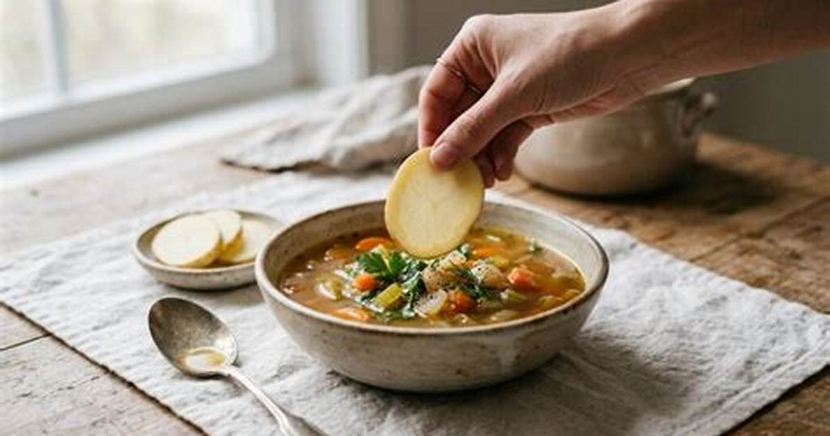Comment %C3%89Paissir Une Soupe Avec Pomme De 400. Jpg