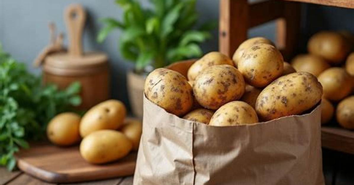 Comment Conserver Les Pomme De Terre Du Jardin?
