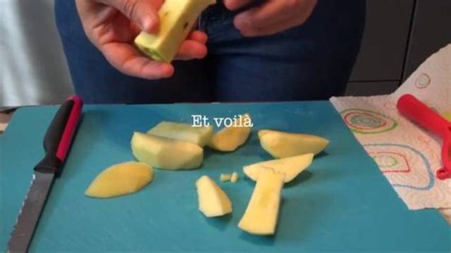 Comment Couper En Quartier Pomme De Terre?