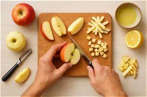Comment Couper Une Pomme En Lamelle?