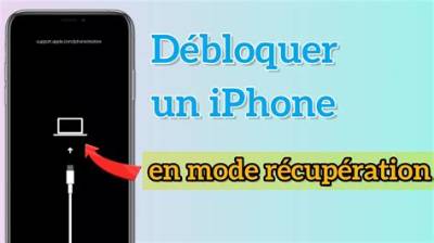 Comment Debloquer Un Iphone Bloquer Sur La Pomme?