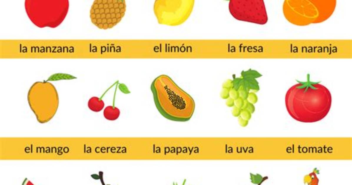Comment Dit-on Pomme En Espagnol?