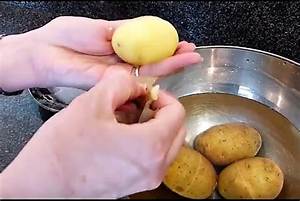 Comment Eplucher Des Pomme De Terre Rapidement?