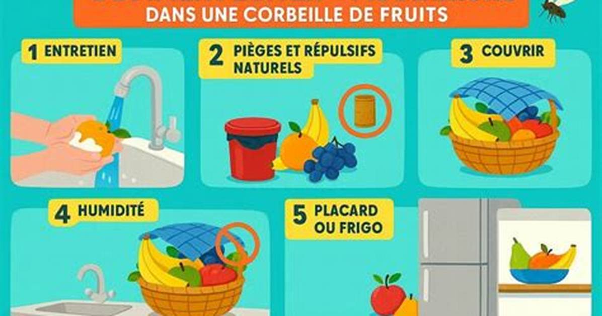 Comment Eviter Moucherons Fruits?