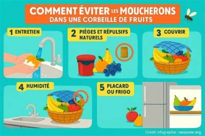Comment Eviter Moucherons Fruits?