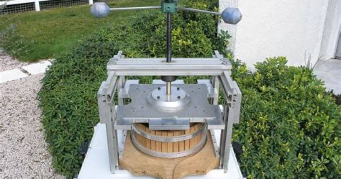 Comment Fabriquer Un Pressoir a Pomme?