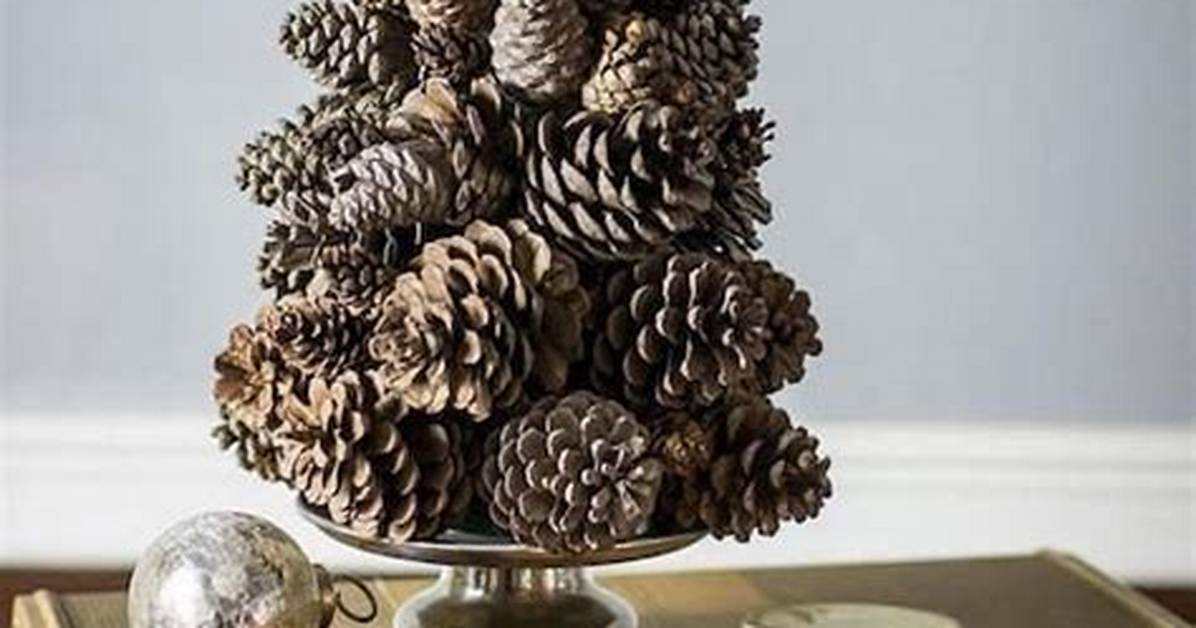 Comment Fabriquer Un Sapin En Pomme De Pin?