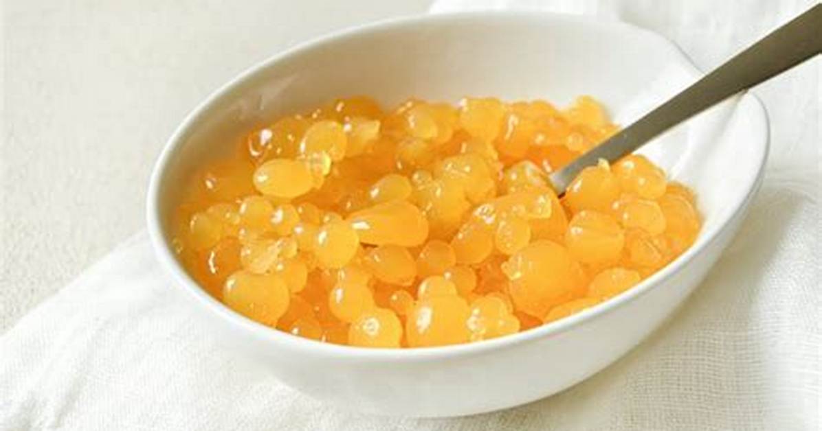 Comment Faire Des Perles De Fruits?