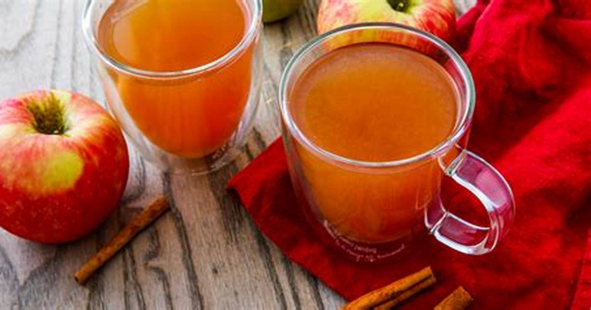 Comment Faire Du Cidre De Pomme Maison?