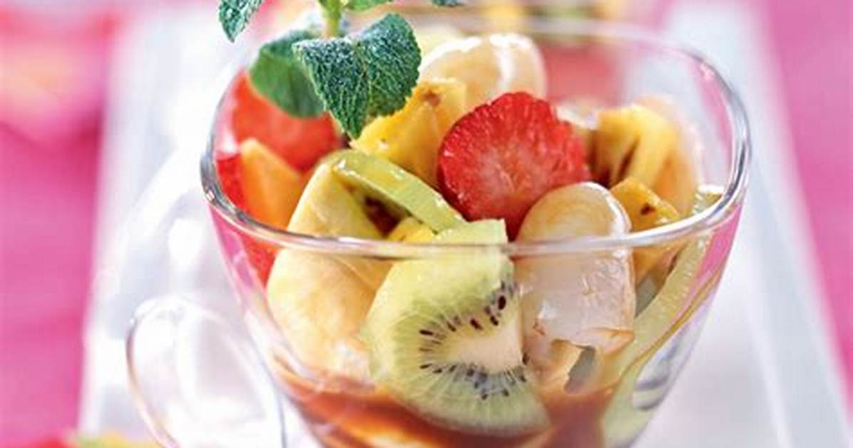 Comment Faire Du Jus Dans Une Salade De Fruits?