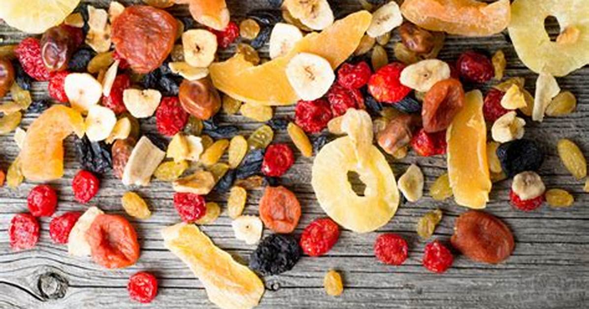 Comment Faire Secher Les Fruits?