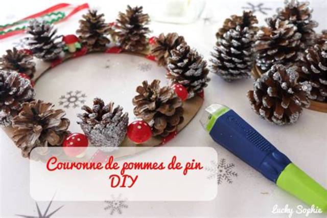 Comment Faire Une Couronne En Pomme De Pin?