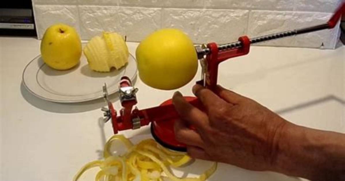 Comment Fonctionne Un Epluche Pomme?