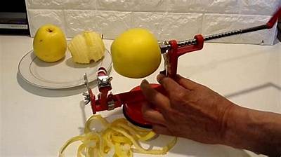 Comment Fonctionne Un Epluche Pomme?