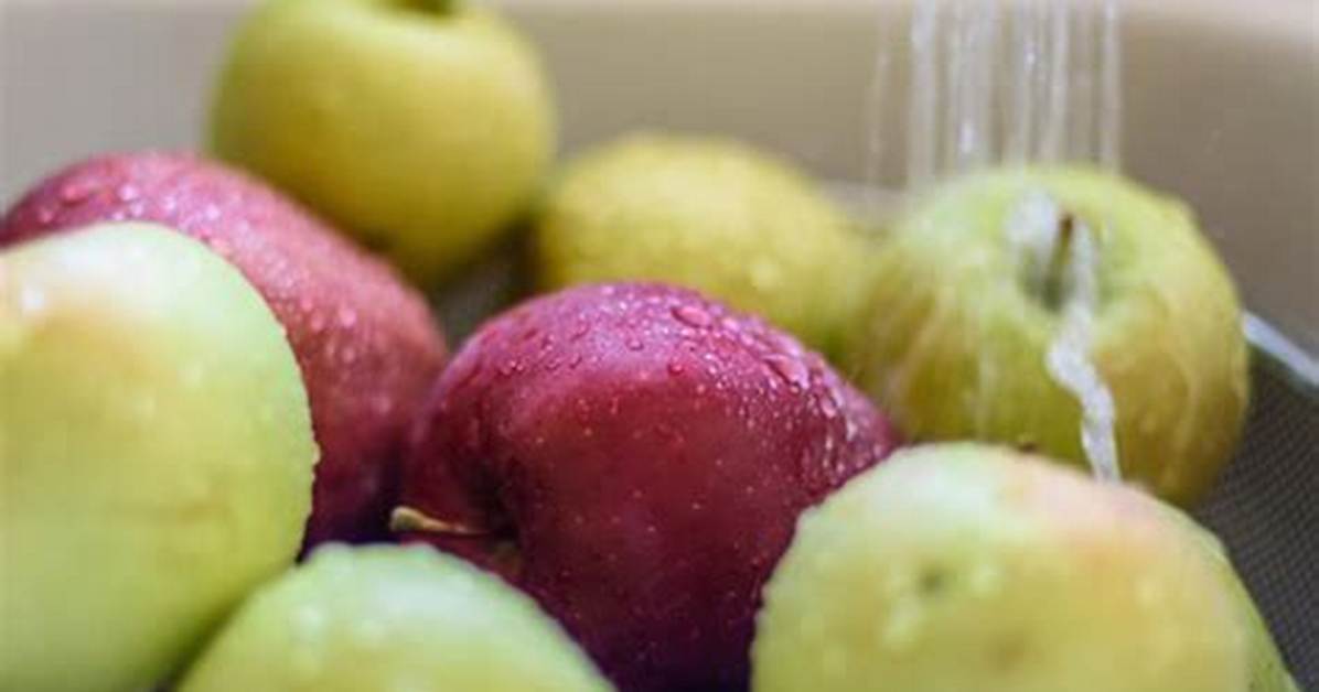 Comment Laver Les Fruits?