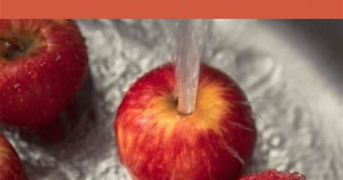 Comment Nettoyer Fruits Et L%C3%A9Gumes 400. Jpg