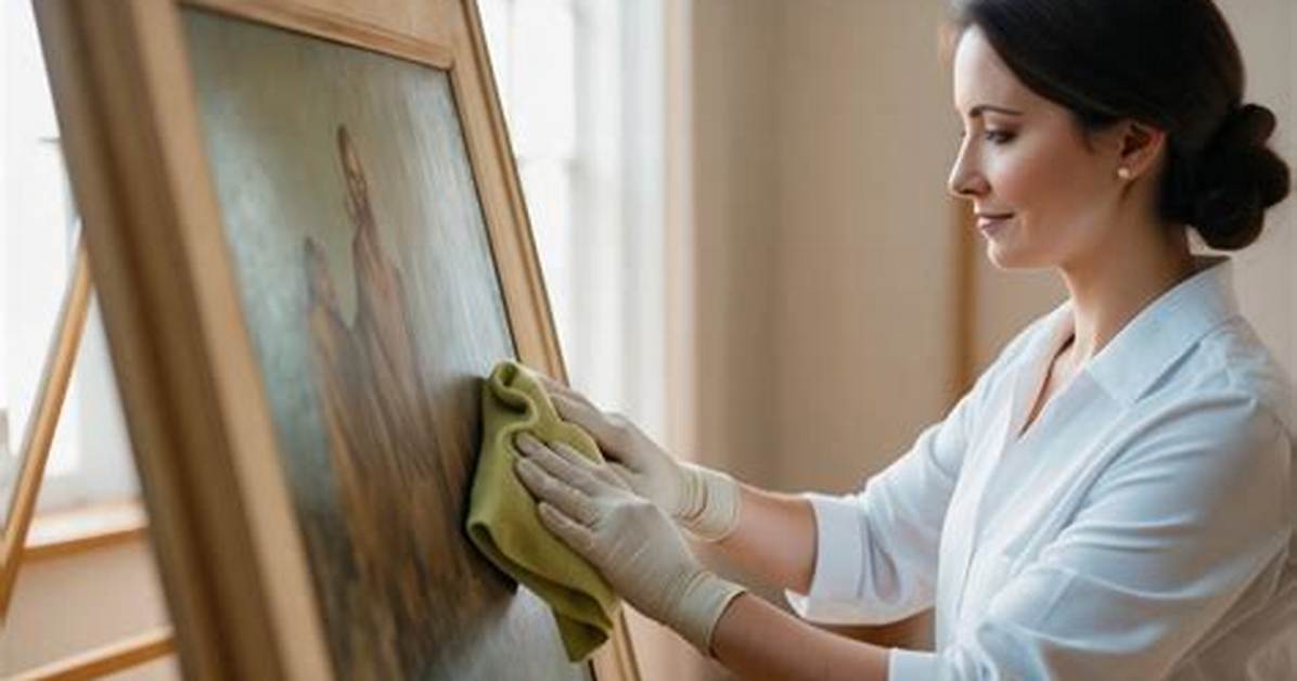 Comment Nettoyer Un Tableau Avec Une Pomme De Terre?