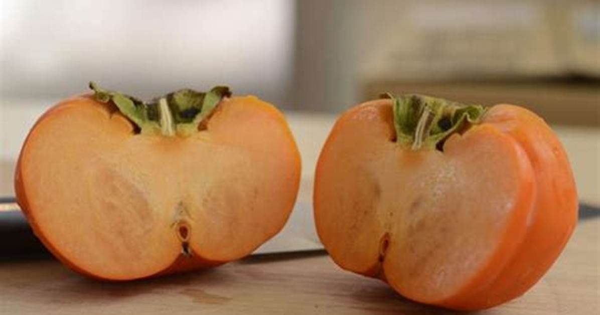 Comment Savoir Si Un Kaki Pomme Est Mur?