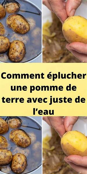 Comment Vider Une Pomme De Terre?
