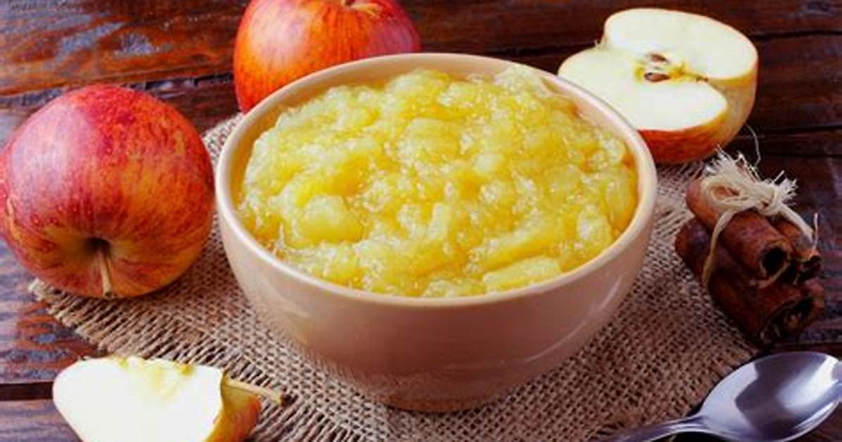 Compote De Pomme Acide Ou Alcalin?