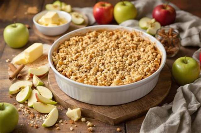 Crumble Pomme Chaud Ou Froid?