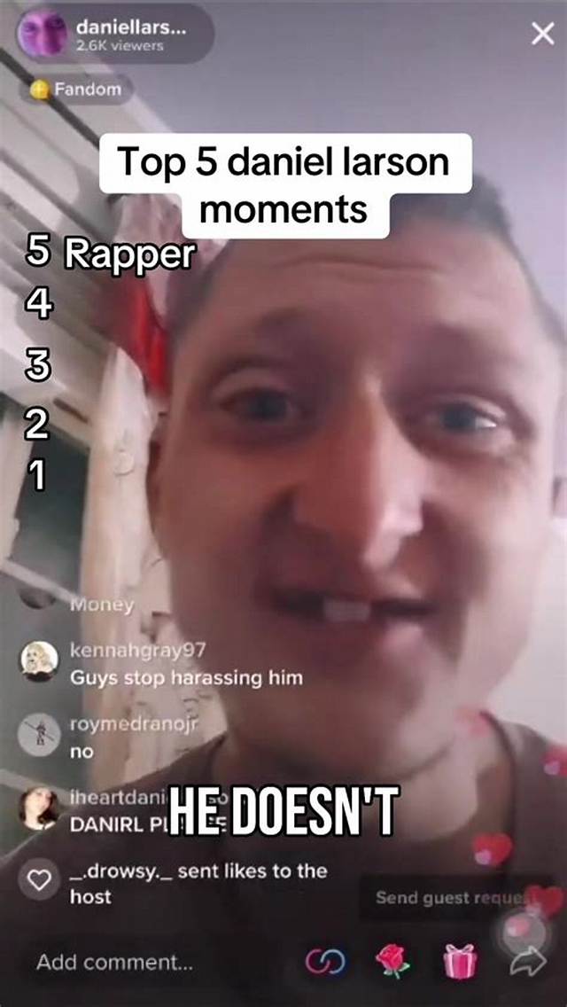 Daniel Larson Tiktok Live Video and Photos, What Really Happened?