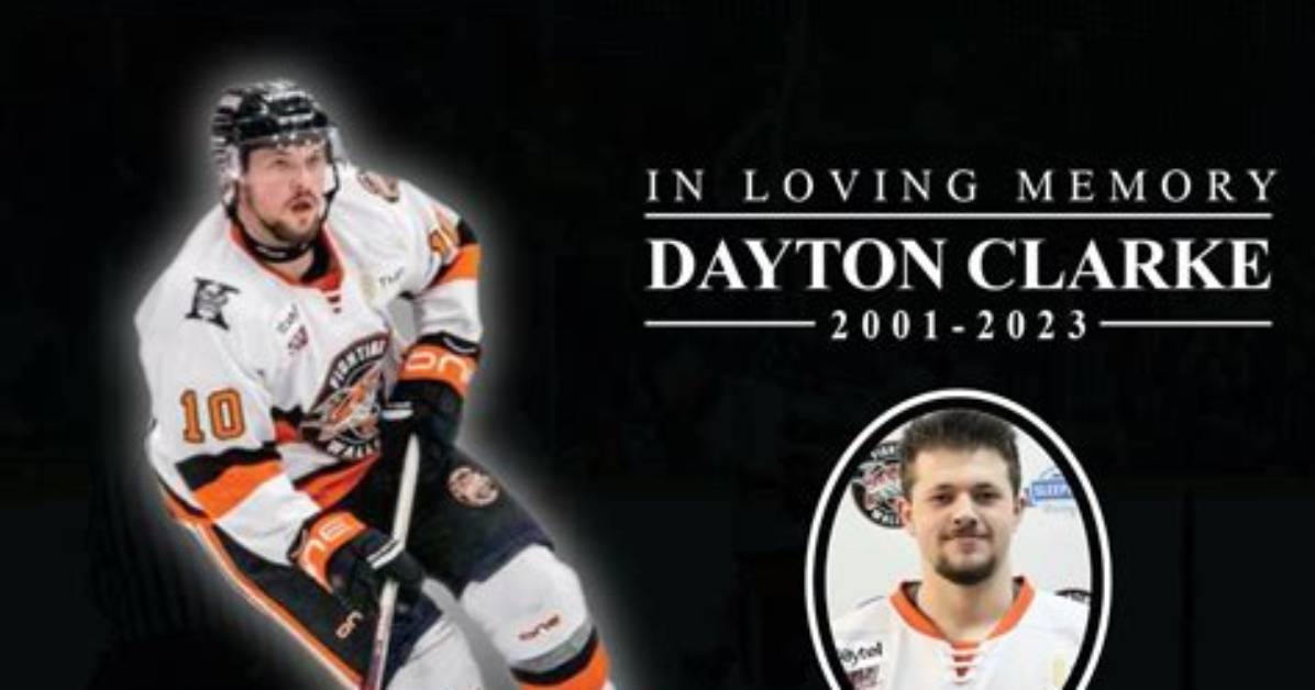 Dayton Clarke Car Accident Linked to 34-Year-Old Hockey Captain Death Cause
