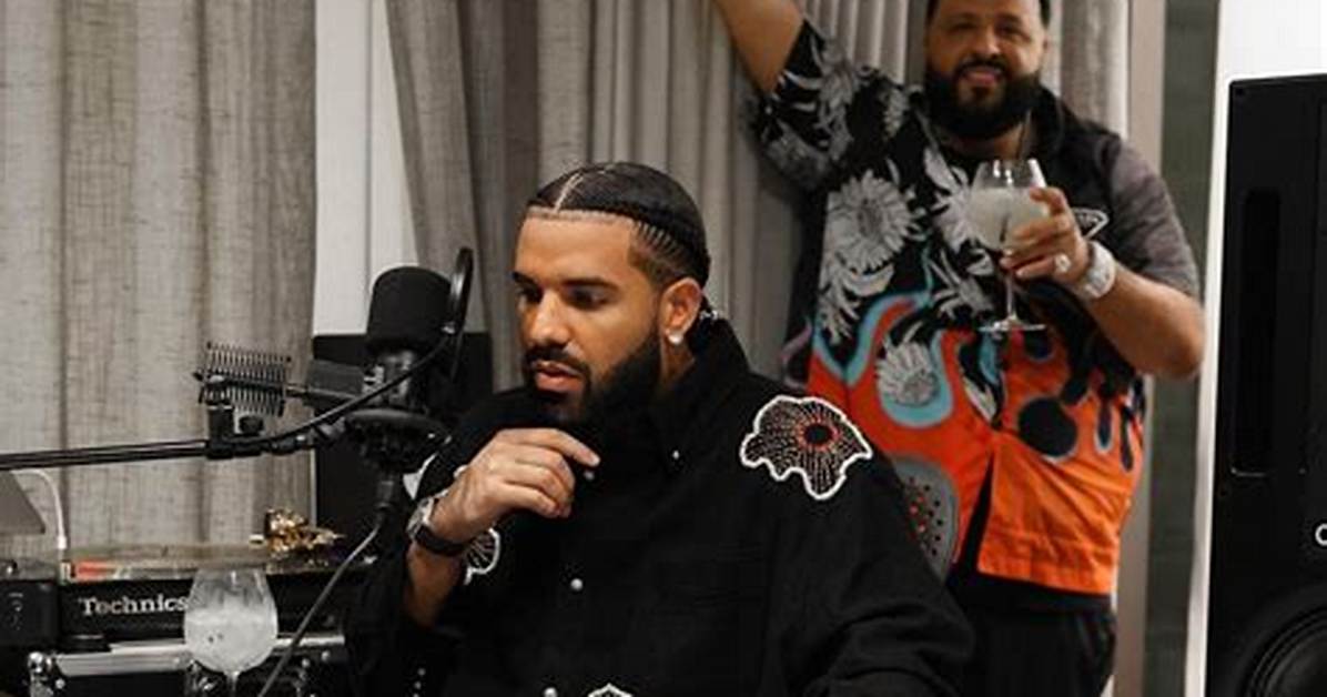 Drake Hits the Studio with Dj Khaled Ahead of 'Insane' Music Video