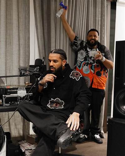 Drake Hits the Studio with Dj Khaled Ahead of 'Insane' Music Video