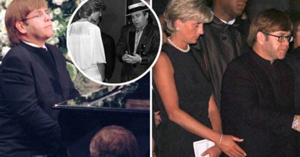 Elton John Shares Previously Unseen Picture with Princess Diana as He Marks 22 Year's Since Her Death