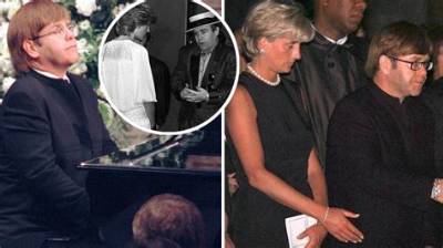 Elton John Shares Previously Unseen Picture with Princess Diana as He Marks 22 Year's Since Her Death
