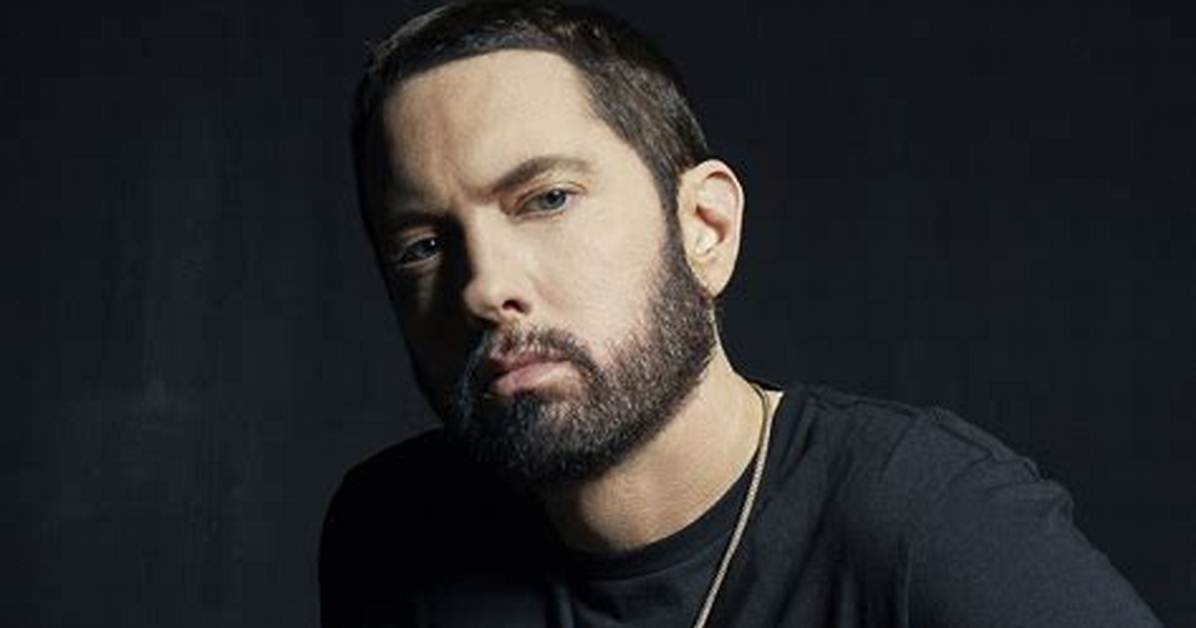 Eminem Has Dark Hair and a Beard — He Looks Totally Different!