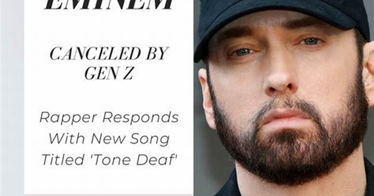 Eminem Plays ‘Tone Deaf’ to Gen Z Tiktok Criticism with ‘Bitch'-Filled Lyric Video