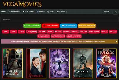 Exploring Vegamovies: a Comprehensive Guide to the Popular Movie Download Website.