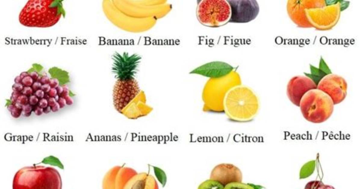 Fruit Ou Fruits En Anglais?