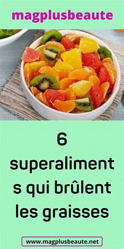 Fruits Qui Brulent Les Graisses?
