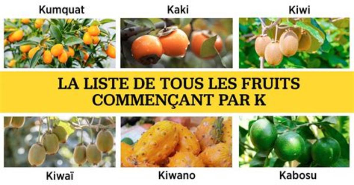 Fruits Qui Commence Par K?