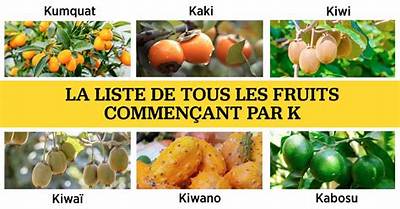 Fruits Qui Commence Par K?
