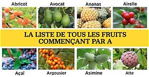 Fruits Qui Commencent Par L?