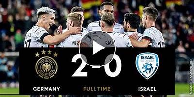 Ft: Germany 2-0 Israel, Kai Havertz and Timo Werner Score (Video Highlights)