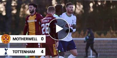 Ft: Tottenham 4-0 Motherwell, Matt Doherty Hit Brace! (Video Highlights)