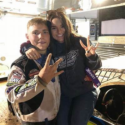 Gateway Dirt Race Champion Tyler Erb Girlfriend Kaitlyn Moriarty Hass Been by His Side Since Thier Childhood Days