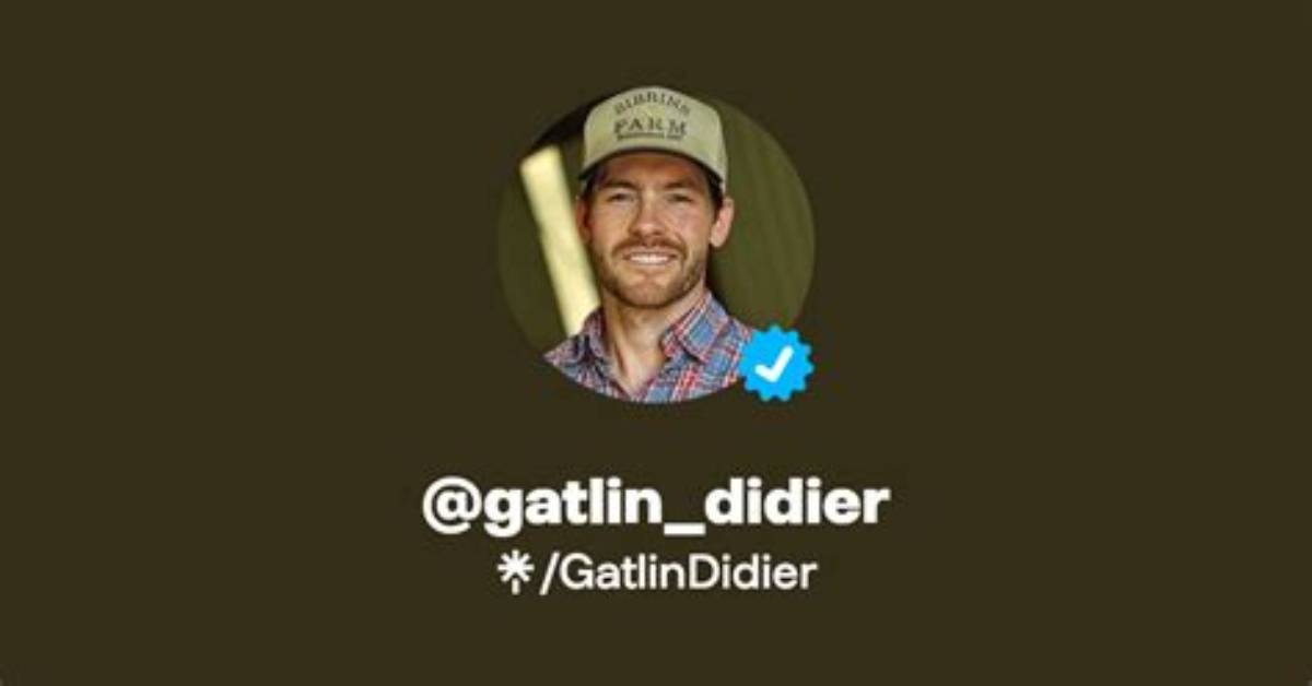 Gatlin Didier Is Helping the Entertainment Industry Evolve Through His "Farm Stuff"