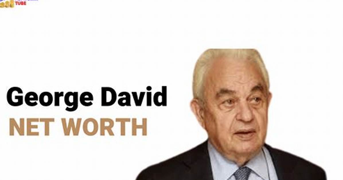 George David Net Worth, Income, Salary, Earnings, Biography