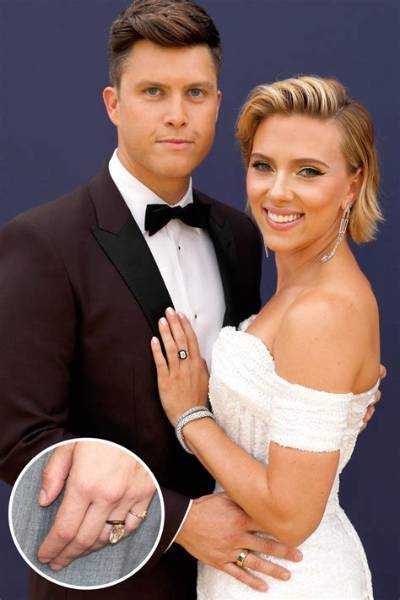 Gorgeous Celebrity Engagement Ring and Wedding Bands