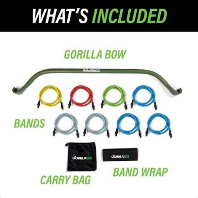 Gorilla Bow Portable Home Gym Reistance Band System| Garage Gym Reviews