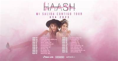 Ha*Ash Announces Us Dates for Mi Salida Contigo Tour