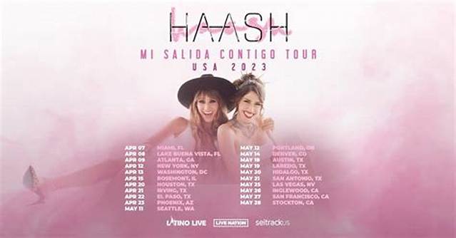 Ha*Ash Announces Us Dates for Mi Salida Contigo Tour