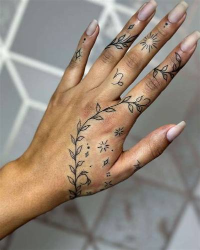 Hand Tattoo Information, Care, and Design Ideas